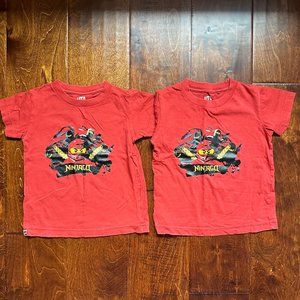 3Y Uniqlo Lego Ninjago Prin T-Shirt in Red Color